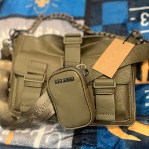 Steve Madden Olive Green Hobo Bag